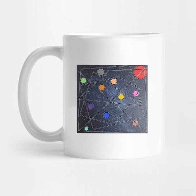 ABSTRACT SOLAR SYSTEM FROM THE UNIVERSE by jcnenm